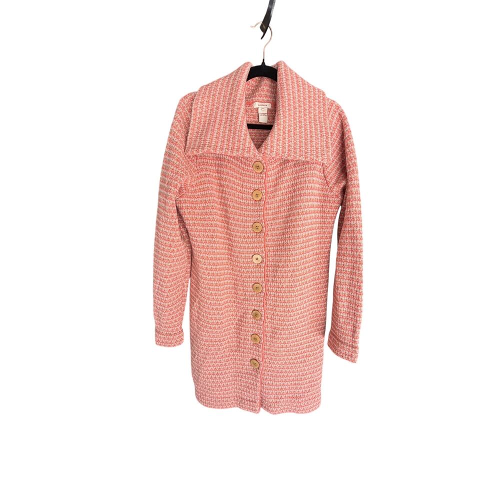 Sundance 100% Lambswool Sweater Coat XL English Country Equestrian Western Boho - Picture 2 of 10